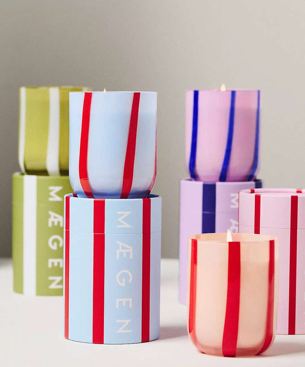 MÆGEN Atina Glass Candle - Orange Blossom & Basil - Image 2