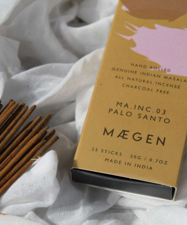 MÆGEN Incense Sticks - Palo Santo (25 Pack) - Image 3