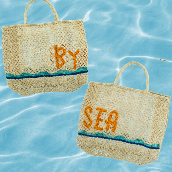 Bevan By The Sea Jute Tote Bag - Image 4