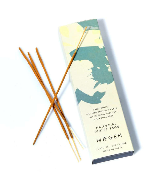 MÆGEN Incense Sticks - White Sage (25 Pack) - Image 2