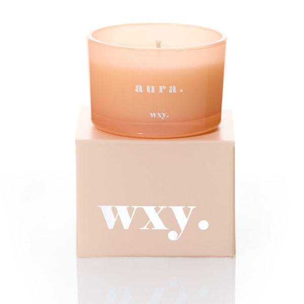 Wxy. Classic Aura Candle - White Woods and Amber Down - Image 3