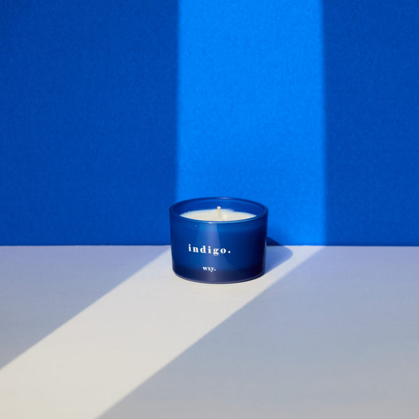 Wxy. Classic IndigoCandle – Rosemary and Juniper