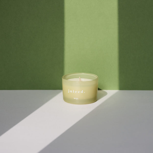 Wxy. Classic Juiced Candle – Lime Avocado and Cucumber Water