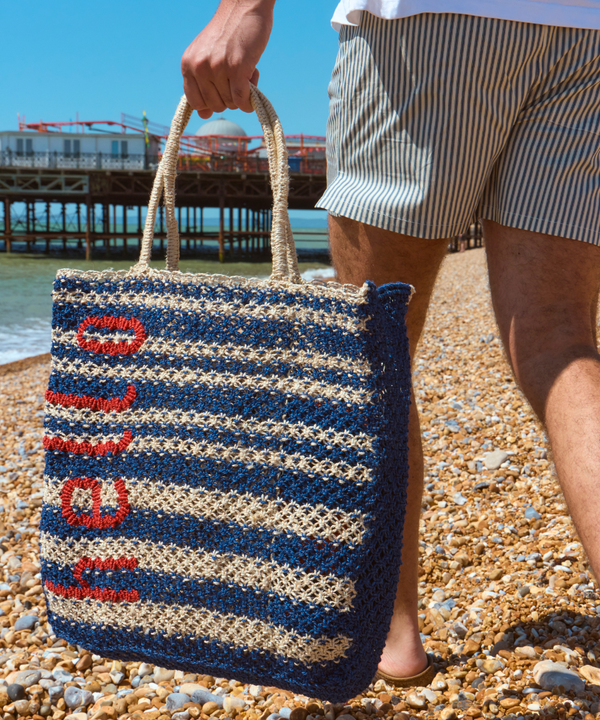 Oti "Hello" Jute Tote Bag - Image 2