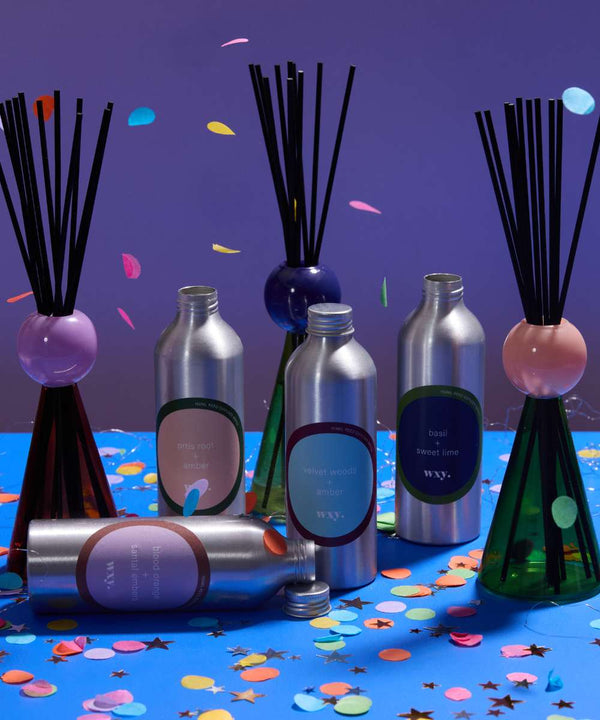 Wxy. Blood orange & Santal Disco Reed Diffuser - Image 3