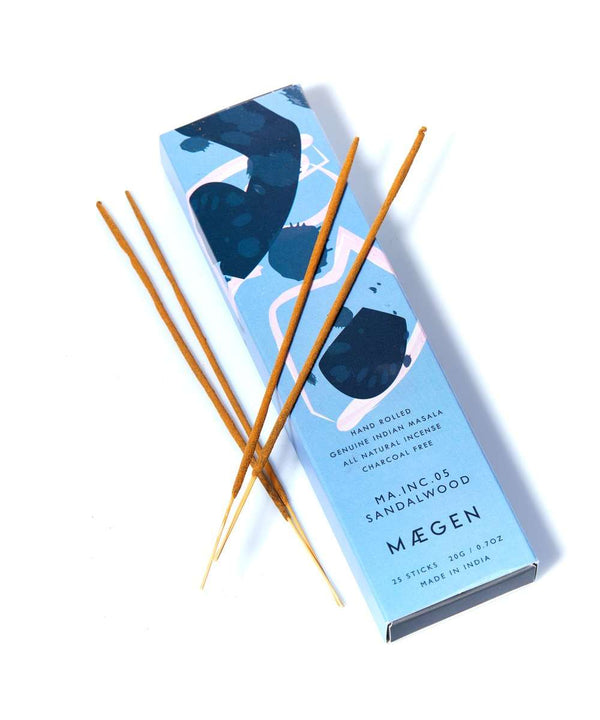 MÆGEN Incense Sticks - Sandalwood (25 Pack) - Image 2