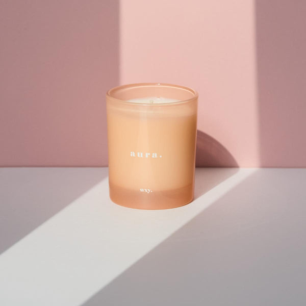 Wxy. Classic Aura Candle - White Woods and Amber Down - Image 2