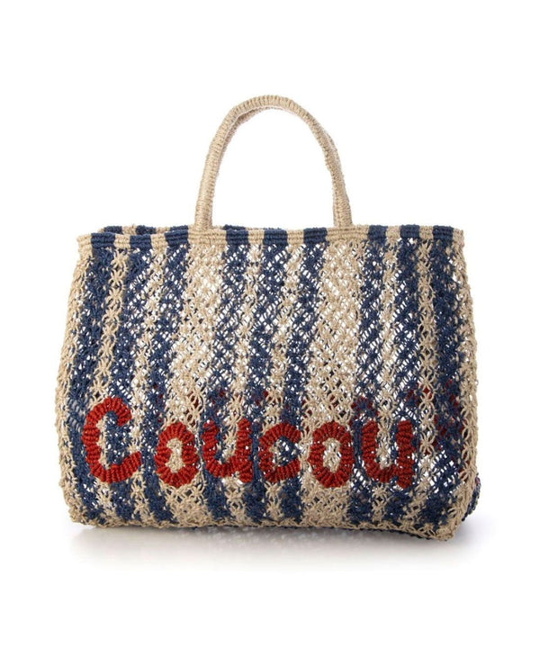 Bevan "Hi CouCou" Jute Tote Bag - Image 2