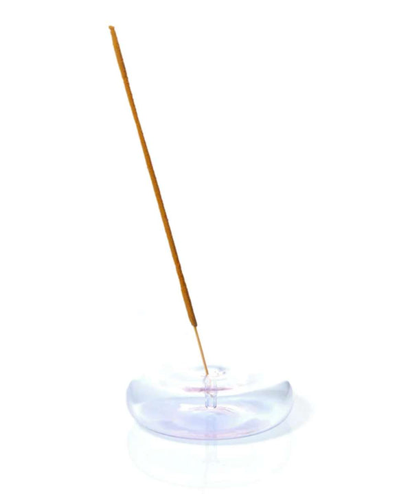 MÆGEN Dimple Glass Incense Holder - Lavendar - Image 3